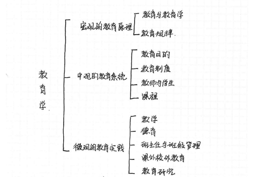 教综备考小tips（建议）之逻辑思维导图(图2)